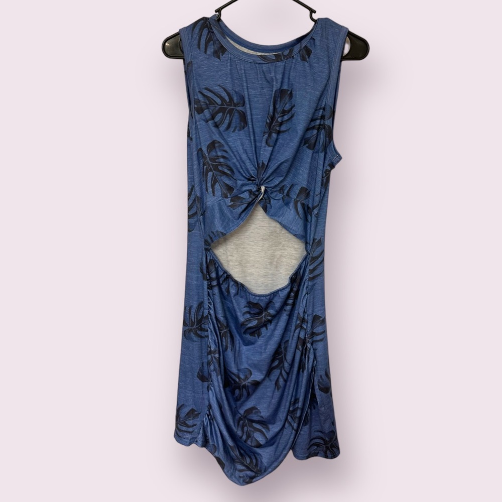 EUC Shein Island Dress with Bare Midriff